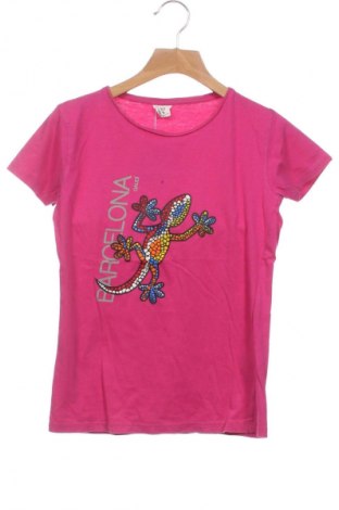 Dziecięcy T-shirt Unbranded, Rozmiar 12-13y/ 158-164 cm, Kolor Różowy, Cena 27,59 zł