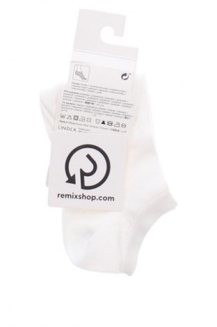 Kinder Socken Lindex, Größe 34y, Farbe Weiß, Preis € 8,99