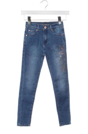Детски дънки Guess, Размер 6-7y/ 122-128 см, Цвят Син, Цена 31,99 лв.