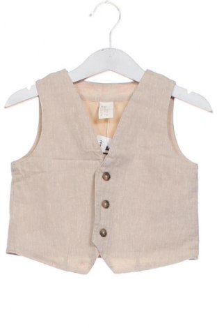 Детски елек H&M, Размер 9-12m/ 74-80 см, Цвят Бежов, Цена 11,99 лв.