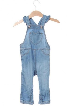 Детски гащеризон H&M, Размер 6-9m/ 68-74 см, Цвят Син, Цена 18,99 лв.