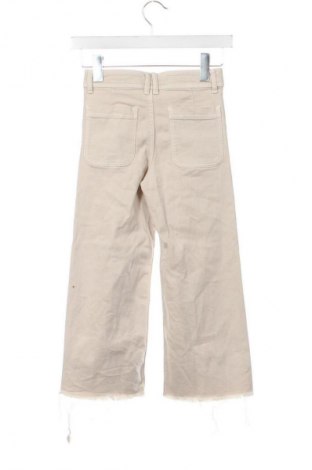 Παιδικό παντελόνι Zara, Μέγεθος 7-8y/ 128-134 εκ., Χρώμα  Μπέζ, Τιμή 7,00 €