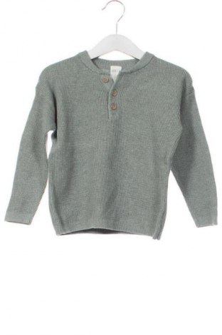 Pulover pentru copii H&M, Mărime 18-24m/ 86-98 cm, Culoare Verde, Preț 31,99 Lei