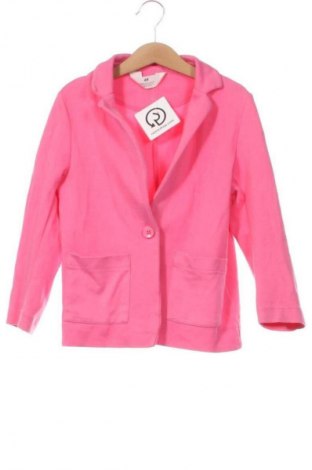 Kindersakko H&M, Größe 5-6y/ 116-122 cm, Farbe Rosa, Preis € 11,99