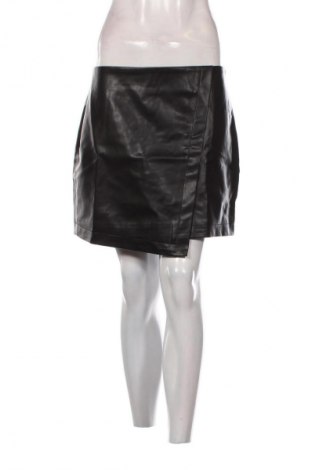 Lederrock Gina Tricot, Größe L, Farbe Schwarz, Preis 31,99 €