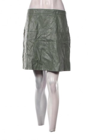 Skórzana spódnica Zara, Rozmiar L, Kolor Zielony, Cena 65,99 zł
