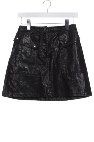 Kožená sukně  Zara, Velikost XS, Barva Černá, Cena  169,00 Kč
