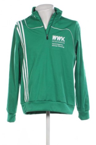 Мъжка блуза Adidas, Размер L, Цвят Зелен, Цена 41,99 лв.