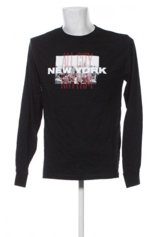 Bluză de bărbați H&M Divided, Mărime L, Culoare Negru, Preț 64,99 Lei