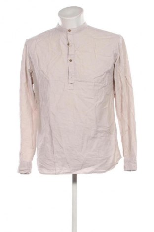 Bluză de bărbați Jack & Jones PREMIUM, Mărime L, Culoare Bej, Preț 67,99 Lei