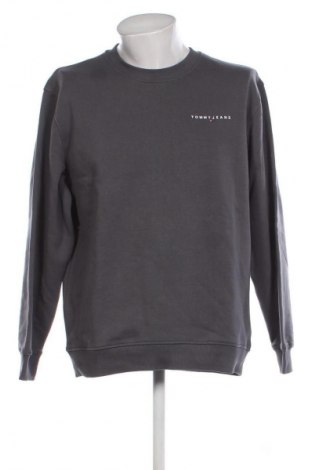 Bluză de bărbați Tommy Jeans, Mărime L, Culoare Gri, Preț 269,99 Lei