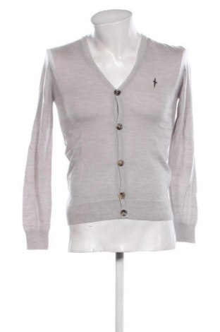 Herren Strickjacke Cesare Paciotti 4US, Größe M, Farbe Grau, Preis 134,66 €