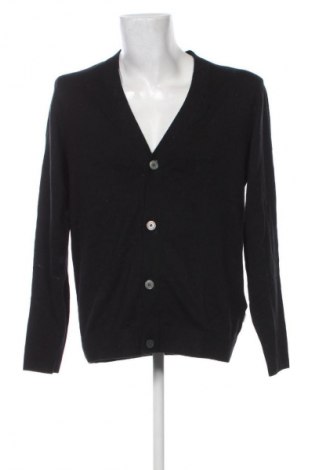 Herren Strickjacke Jack & Jones, Größe XL, Farbe Schwarz, Preis 45,99 €