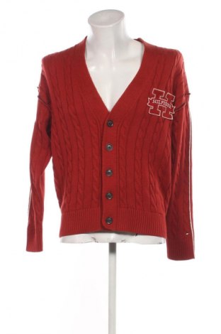 Férfi kardigán Tommy Hilfiger, Méret S, Szín Piros, Ár 56 549 Ft