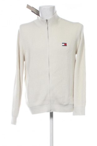 Męski kardigan Tommy Jeans, Rozmiar L, Kolor Beżowy, Cena 462,99 zł