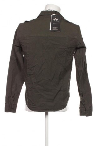 Ανδρικό πουκάμισο Alpha Industries, Μέγεθος M, Χρώμα Πράσινο, Τιμή 79,99 €