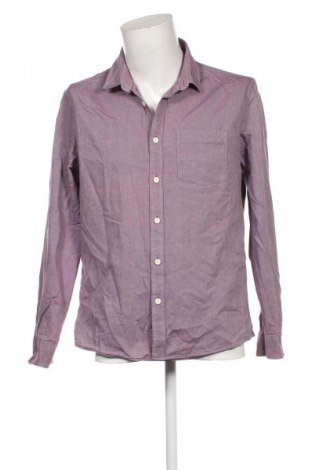 Herrenhemd Burton of London, Größe L, Farbe Lila, Preis € 17,39