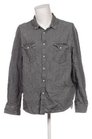 Herrenhemd C&A, Größe XXL, Farbe Grau, Preis 15,00 €