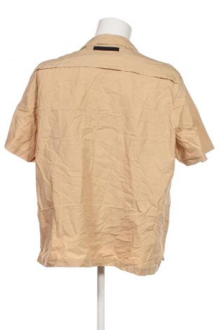 Cămașă de bărbați Calvin Klein Jeans, Mărime XXL, Culoare Bej, Preț 210,99 Lei