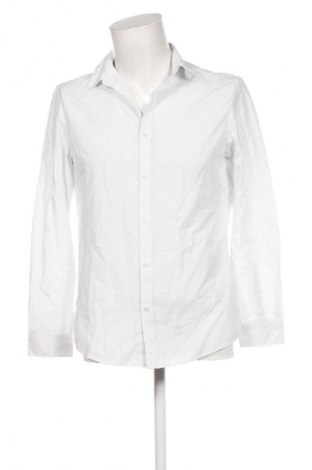 Мъжка риза H&M, Размер M, Цвят Бял, Цена 29,99 лв.