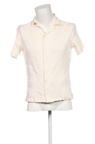 Męska koszula H&M, Rozmiar S, Kolor ecru, Cena 13,99 zł