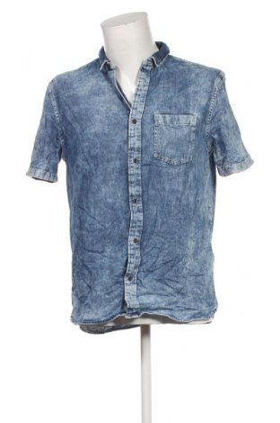 Herrenhemd H&M Divided, Größe M, Farbe Blau, Preis € 15,00