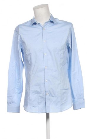 Cămașă de bărbați Jack & Jones, Mărime L, Culoare Albastru, Preț 214,99 Lei