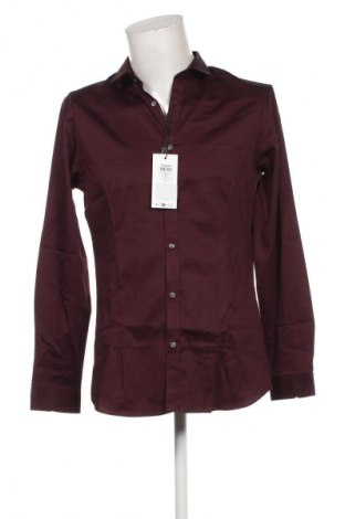 Мъжка риза Jack & Jones, Размер L, Цвят Червен, Цена 63,99 лв.