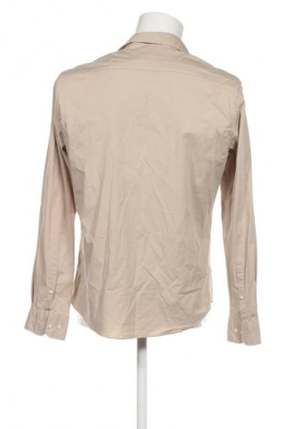 Herrenhemd Jake*s, Größe M, Farbe Beige, Preis 17,39 €