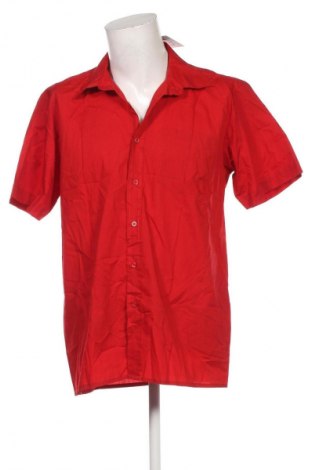 Herrenhemd Marcel Battiston, Größe L, Farbe Rot, Preis € 20,99