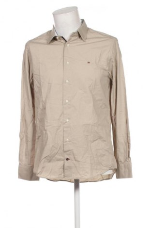 Cămașă de bărbați Tommy Hilfiger, Mărime L, Culoare Bej, Preț 405,99 Lei