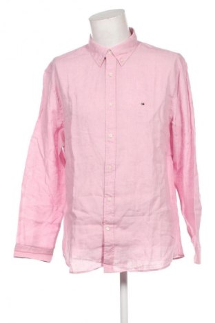 Męska koszula Tommy Hilfiger, Rozmiar XXL, Kolor Popielaty róż, Cena 604,99 zł