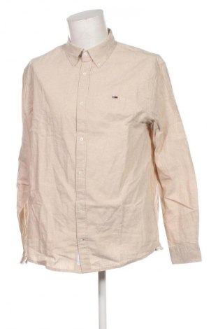 Herrenhemd Tommy Hilfiger, Größe XL, Farbe Beige, Preis € 93,99
