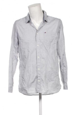 Мъжка риза Tommy Jeans, Размер XL, Цвят Сив, Цена 62,99 лв.