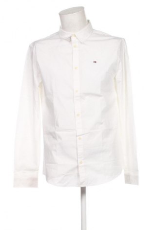 Herrenhemd Tommy Jeans, Größe L, Farbe Weiß, Preis € 81,99