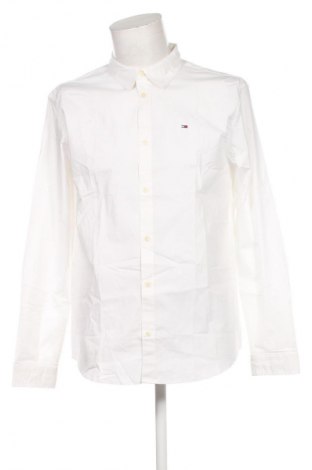Férfi ing Tommy Jeans, Méret XL, Szín Fehér, Ár 17 109 Ft