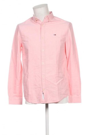 Ανδρικό πουκάμισο Tommy Jeans, Μέγεθος S, Χρώμα Ρόζ , Τιμή 85,99 €
