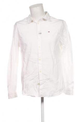 Ανδρικό πουκάμισο Tommy Jeans, Μέγεθος XL, Χρώμα Λευκό, Τιμή 44,99 €