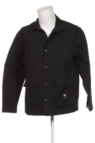 Férfi ing Tommy Jeans, Méret L, Szín Fekete, Ár 37 689 Ft