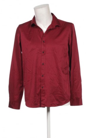 Herrenhemd Unbranded, Größe L, Farbe Rot, Preis € 8,99