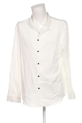 Ανδρικό πουκάμισο Unbranded, Μέγεθος XXL, Χρώμα Εκρού, Τιμή 18,99 €