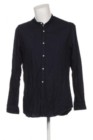 Мъжка риза Zara, Размер XL, Цвят Син, Цена 34,99 лв.
