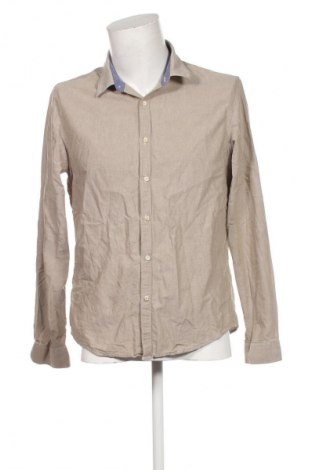 Herrenhemd Zara, Größe L, Farbe Beige, Preis € 12,99