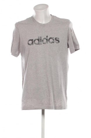 Мъжка тениска Adidas, Размер XL, Цвят Сив, Цена 27,99 лв.