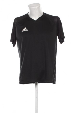 Herren T-Shirt Adidas, Größe M, Farbe Schwarz, Preis 13,81 €