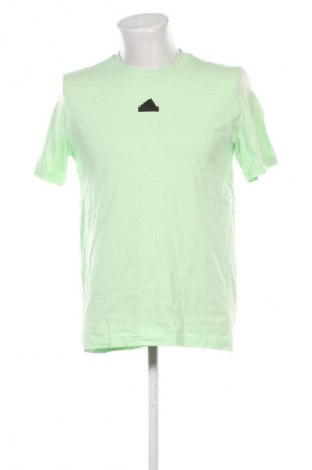 Herren T-Shirt Adidas, Größe M, Farbe Grün, Preis € 13,80