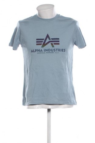 Męski T-shirt Alpha Industries, Rozmiar M, Kolor Niebieski, Cena 203,99 zł