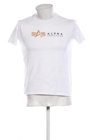 Férfi póló Alpha Industries, Méret S, Szín Fehér, Ár 16 739 Ft