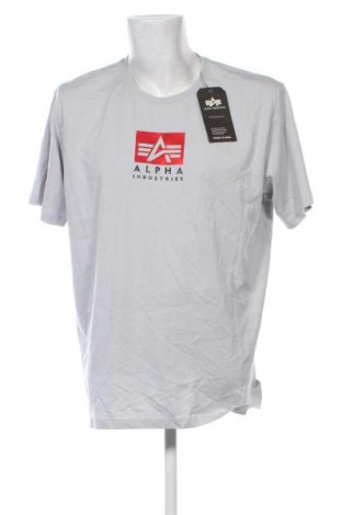 Pánské tričko  Alpha Industries, Velikost XXL, Barva Šedá, Cena  999,00 Kč
