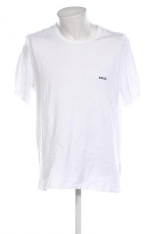 Męski T-shirt BOSS, Rozmiar XXL, Kolor Biały, Cena 374,99 zł